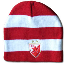 Red and white winter cap FCRS