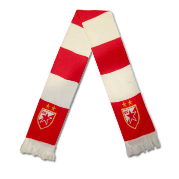 Red and white scarf FCRS with thicker lines