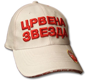 Red Star caps with 3D embroidment-1