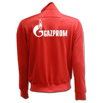 Macron red travel zip sweatshirt -1