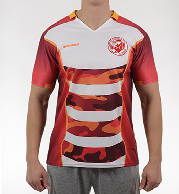 Red Star rugby club jersey