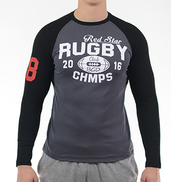 Red Star rugby club long sleeve shirt 
