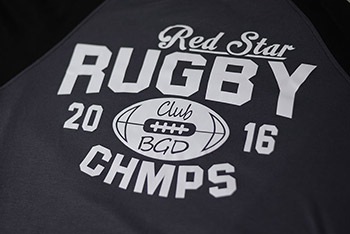 Red Star rugby club long sleeve shirt -4