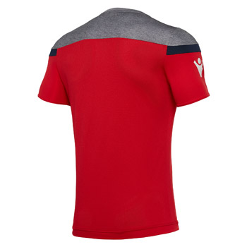 Macron training shirt - red-3