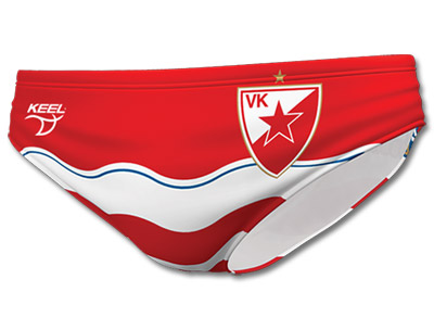 Keel vaterpolo gaće VK Crvena zvezda za sezonu 2015/16 (PRO)