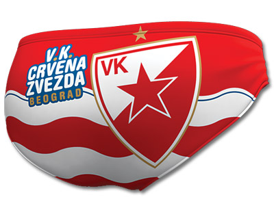 Keel vaterpolo gaće VK Crvena zvezda za sezonu 2015/16 (PRO)-1