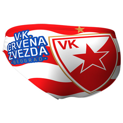Keel Waterpolo trunks WC Red Star for season 2014/15 (Be SwiFT)-1
