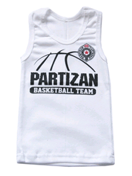 Bebi atlet majica KK Partizan 3009 Bebi atlet majica KK Partizan 3009