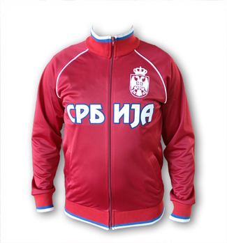 Serbia track suit - maroon-3
