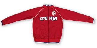 Serbia sweat suit - maroon - top-3