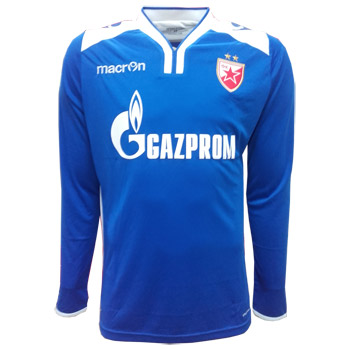 Macron FC Red Star goalie jersey 2017/18 - blue