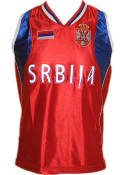 Basketball jersey Serbia - replica