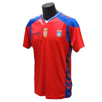 Official habdball jersey of Serbia national team