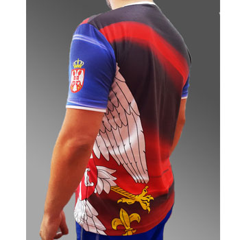 Supporter T shirt/jersey Serbia-2