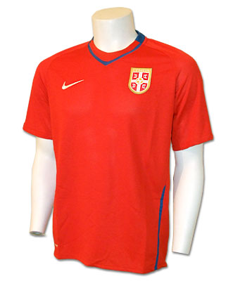 New Serbian national team jersey for 2008/2009