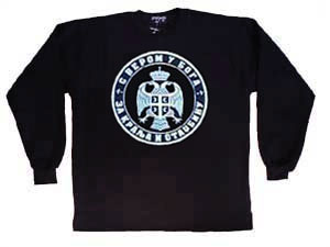 `With Faith in God, for King and the Country` sweat shirt
