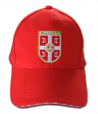 Fan cap of Serbian national football team - C