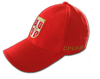 Fan cap of Serbian national football team - C-1