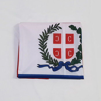 Flag of the Principality of Serbia from 1835-3