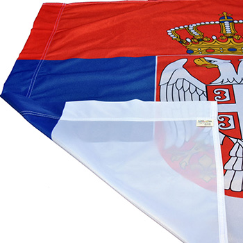 Flag of Serbia - polyester 200x130cm-3