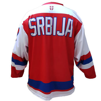 Serbia hockey jersey 1389-1
