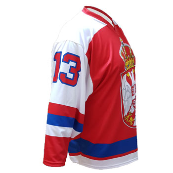Serbia hockey jersey 1389-2