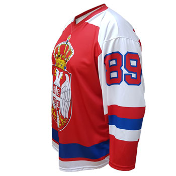 Serbia hockey jersey 1389-3