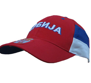 Serbia cap with 3D embroidure -1