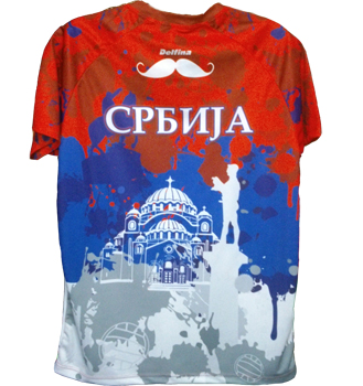 T shirt - jersey Serbia-1