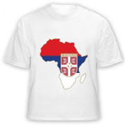 'Serbian Africa' T shirt