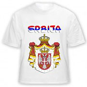 T shirt Serbia Royal emblem-1
