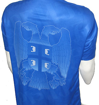 Serbian supporter jersey - blue-2