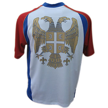 Supporter`s jersey Serbia - Vidic-1