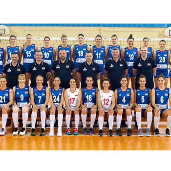 Peak women jersey of Serbia volleyball team in blue color-1