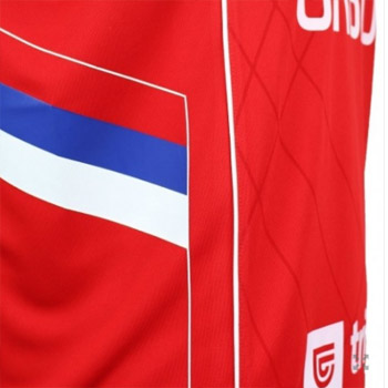 Peak Serbia Kids national basketball team jersey for - red-1