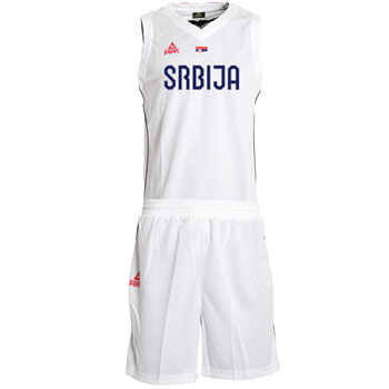 Peak Serbia national basketball team set for 2022/2023 - white