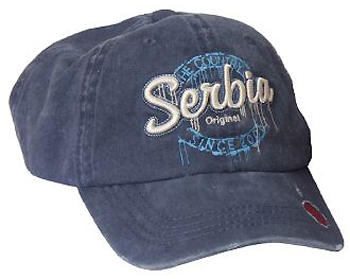 Blue cap Serbia