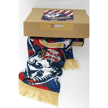 Fan scarf ~Serbia~ in a box-5