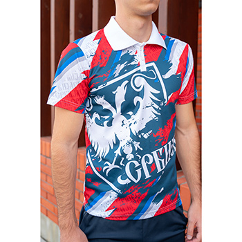 Polo shirt ~Serbia~-1