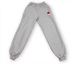 Serbia track suit - gray - bottom