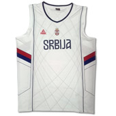 Peak Serbia womens national basketball team jersey for - white