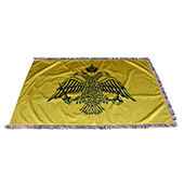 Flag of Mount Athos - Byzantine - satin 120x80cm