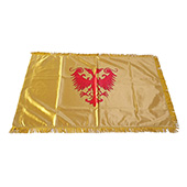 Zastava Nemanjića – saten zlatna 120x80cm