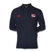Peak polo shirt of Serbian national basketball team - navy