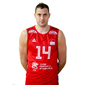 Official Peak volleyball jersey and shorts of Serbia male 2021/22 - red
