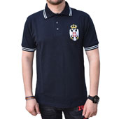 Polo T shirt Serbia - navy
