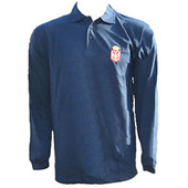 'Serbia - emblem' polo t shirt - long sleeve