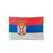 Official Flag of Serbia 40 x 20 cm