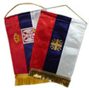 Zastavica za kola 'Srbija' - model C - veća