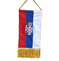 Vezena zastavica za kola 'Grb'